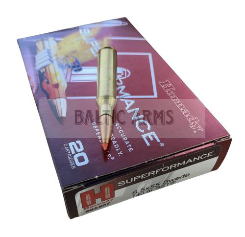 HORNADY 6.5x55 SWED 140 gr SST SPF